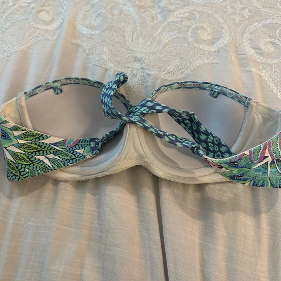 Ondademar Bandeau Patterned Bikini Top - Picture 4 of 5